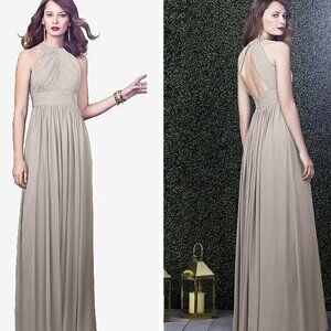 Dessy Collection SZ 14L Formal gown Bridesmaid Mother of the Bride Black Tie